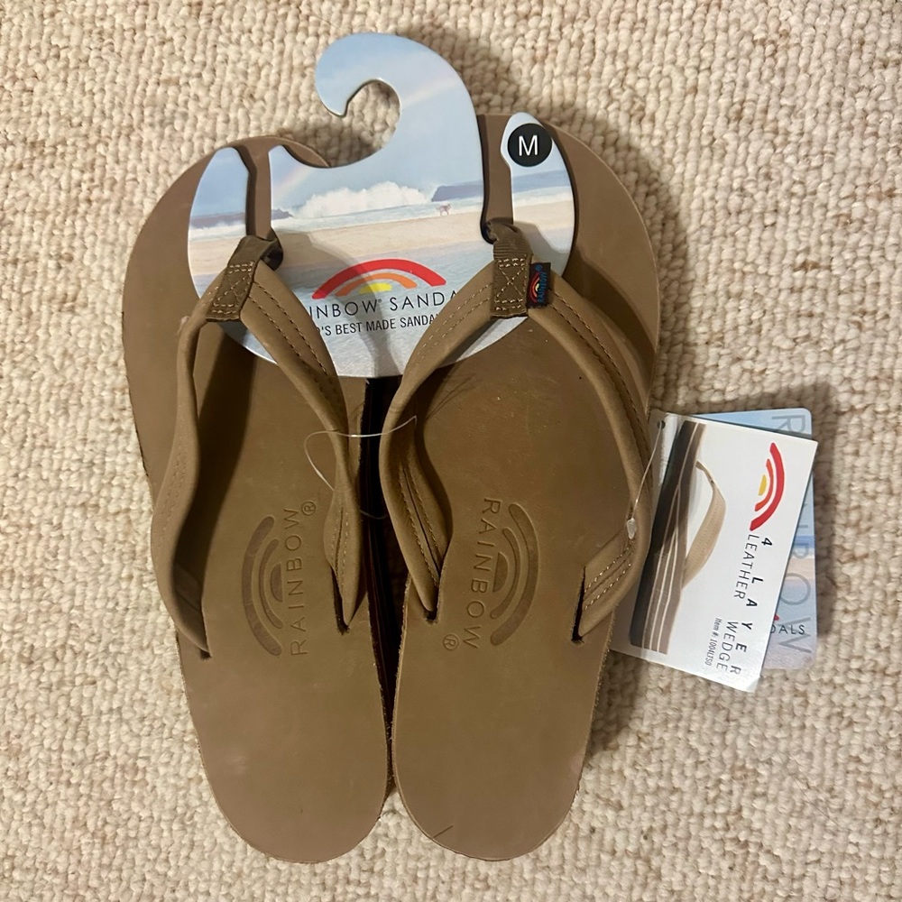 NWT Rainbow Sandals Women’s Four Layer Wedges
